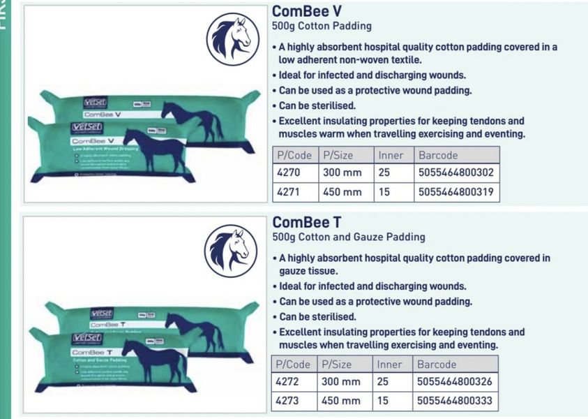 VetSet ComBee V 30cm. 500g