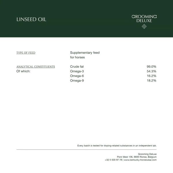 Grooming Deluxe Linfr&oslash;olje